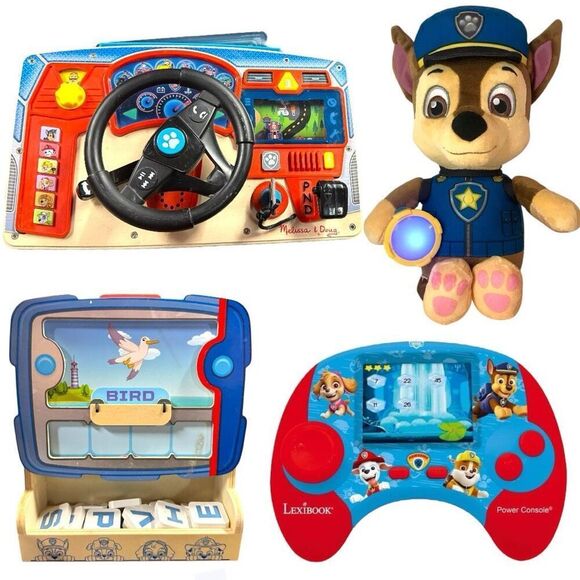 Melissa & Doug Other - Paw Patrol - Chase - Melissa & Doug Educational Toy 4pc Bundle Lot